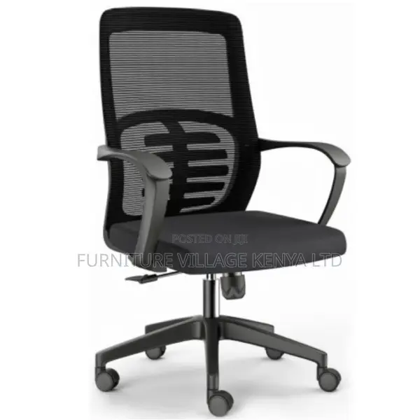 Office Chair; Ergonomic Mid-back Office Chair