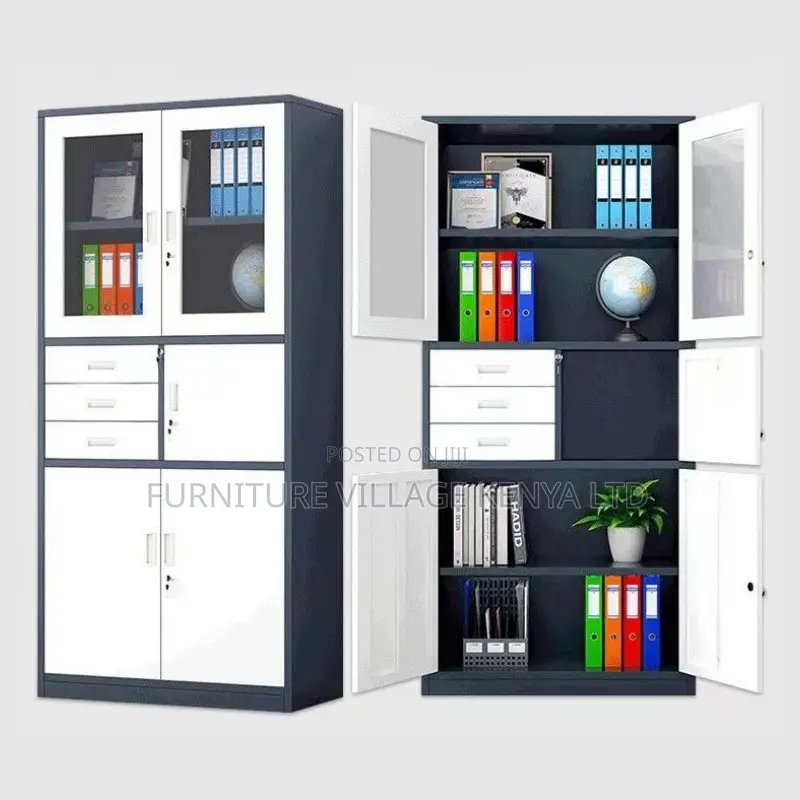 Office Cabinet; Steel Office Cabinet With Safe