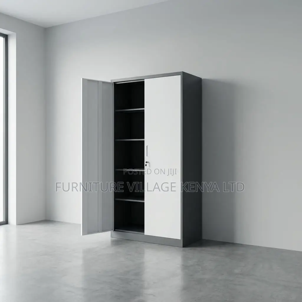 Office Cabinet; 2-door Metallic Office Cabinet
