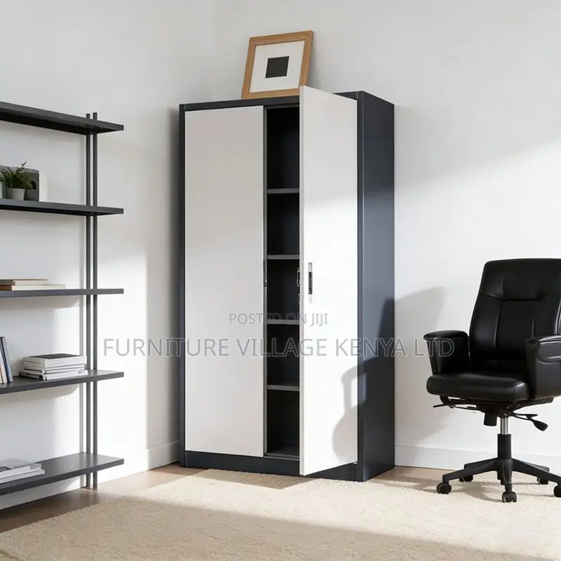 Office Cabinet; 2-door Metallic Office Cabinet