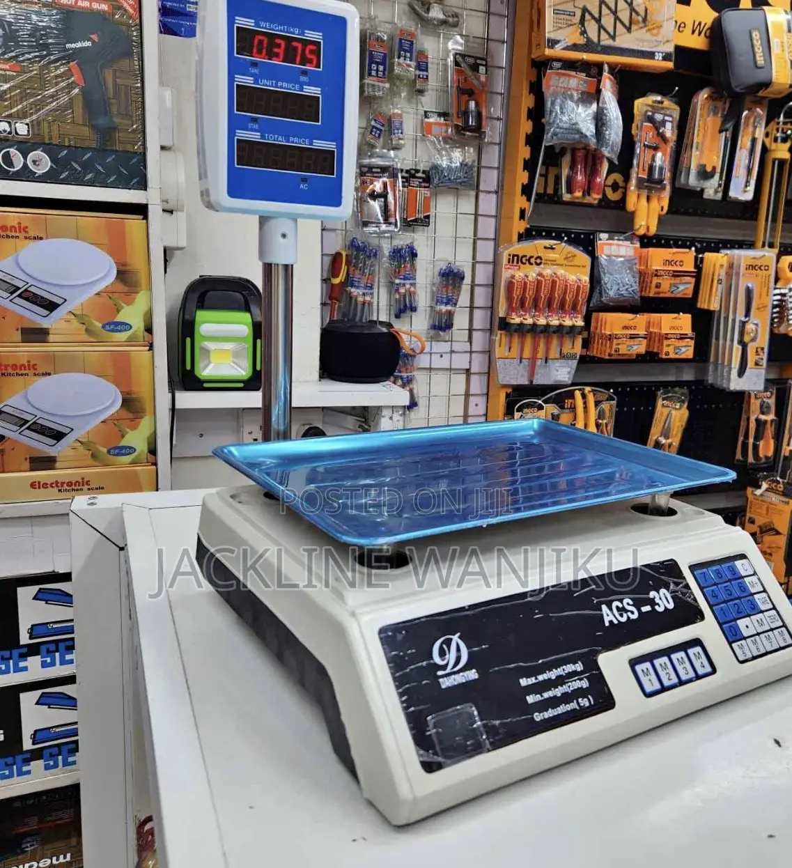 Acs 30 Digital Weighing Scale/ Weighing Scale 30kgs / Digital Scale