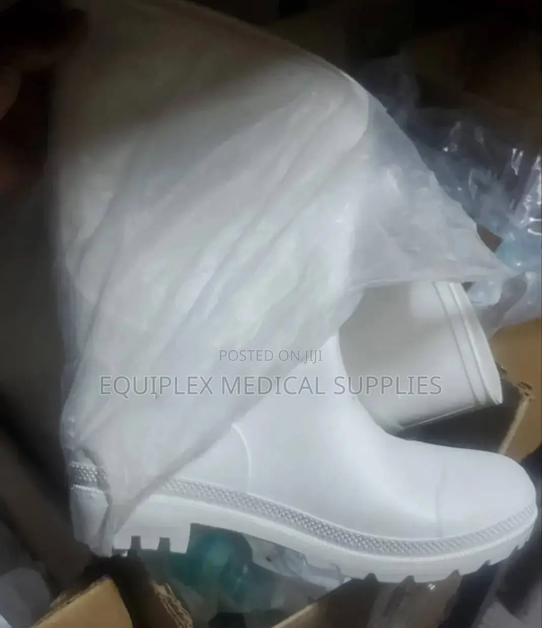 Autoclavable White Theatre Boots / Surgical Theatre Boots