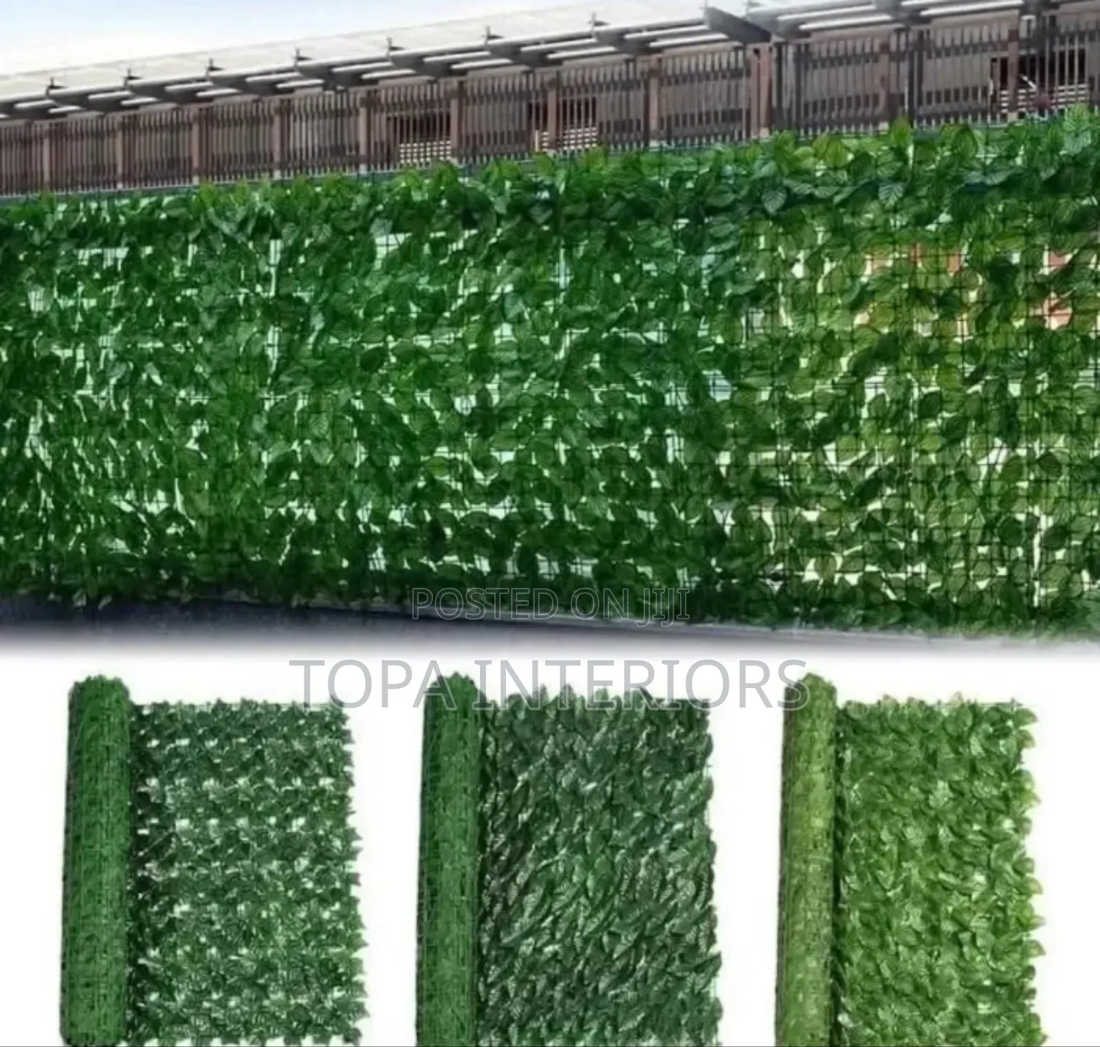 Dark Green Balcony Privacy Shield Fence 1mx3m Balcony Fence Roll