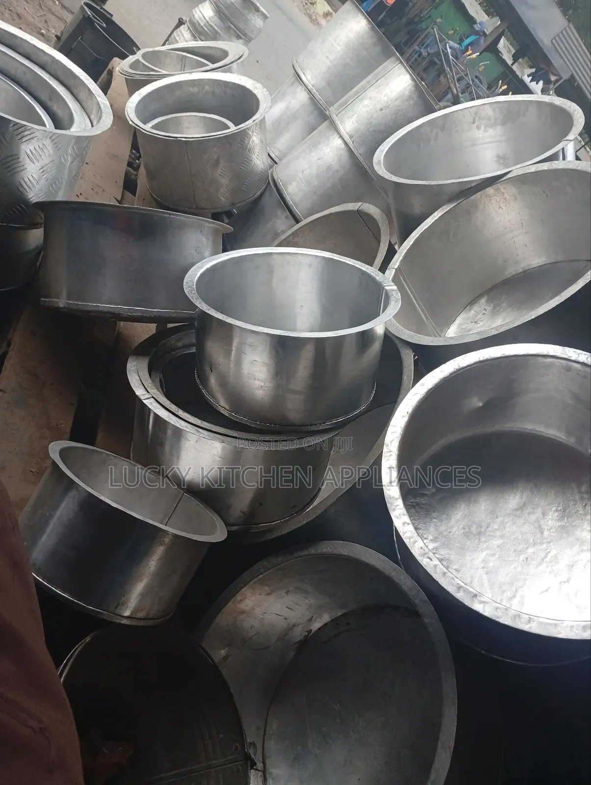 Heavy Gauge Aluminium Juakali Sufuria.