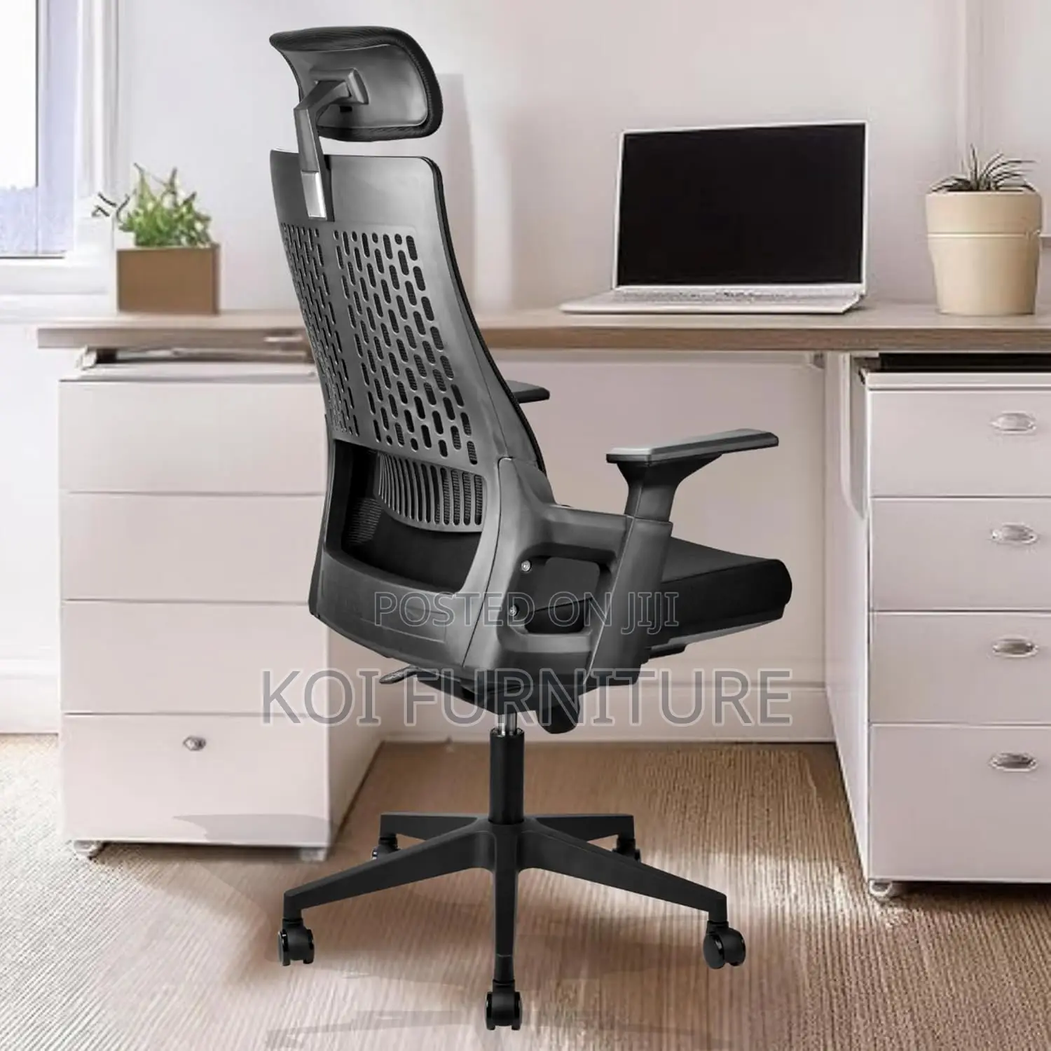 Office Chair : Lamar High-Back Ergonomic Office Chair,
