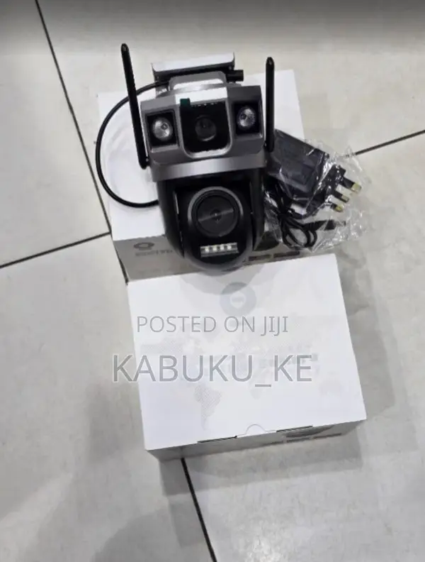 Wifi V380 Pro Dual Lense Ptz Wireless Camera Two Way Audio Cctv