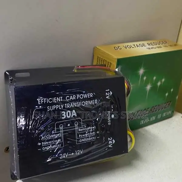 Stepdown High-Efficiency Voltage Transformer 24v to 12v 30a Dc Dc