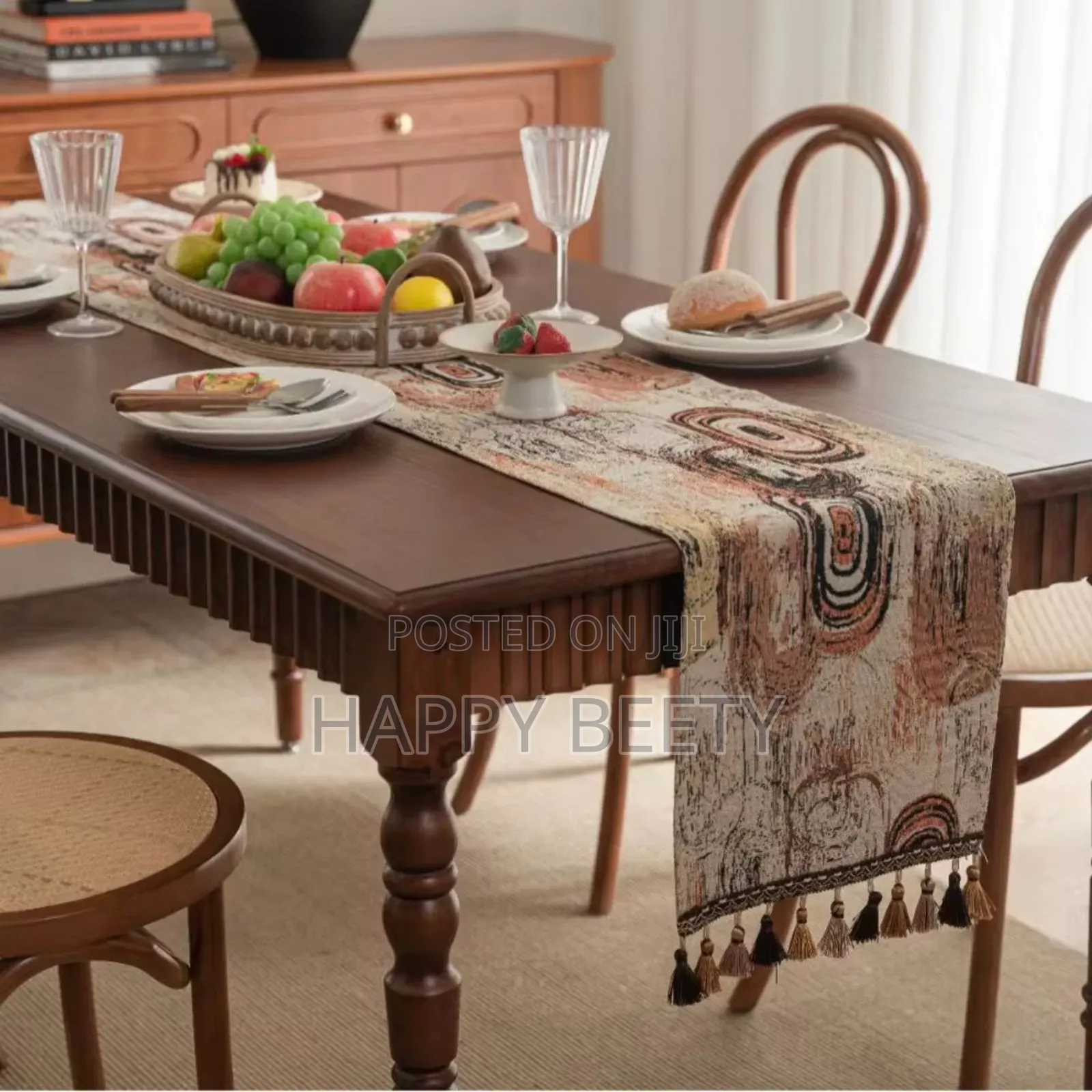 Geometric Pattern Table Runner