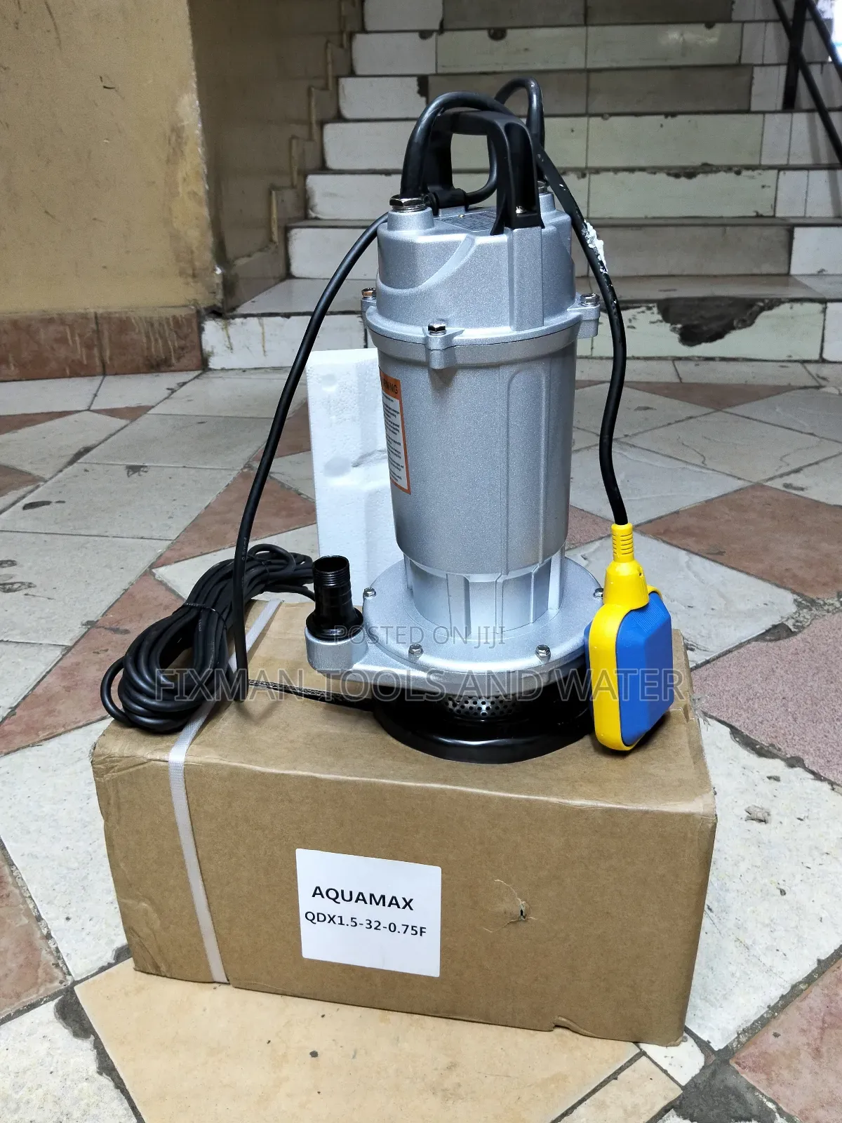 Durable Aquamax Water Pump 1 Hp 35m Deep 115l/Min
