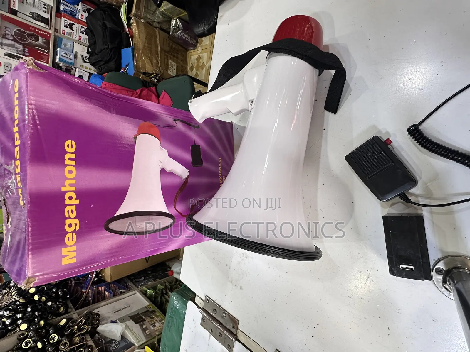 Megaphone 1501 With Bluetooth, 2 Batteries and Charger – Long Range