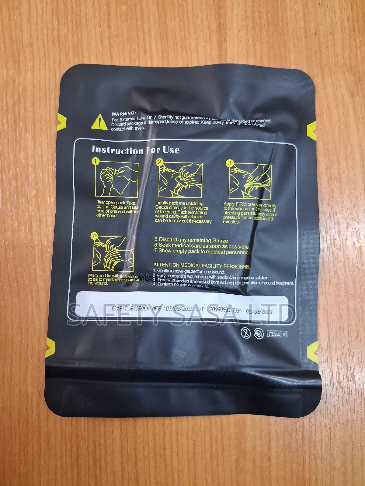 Hemostatic Gauze