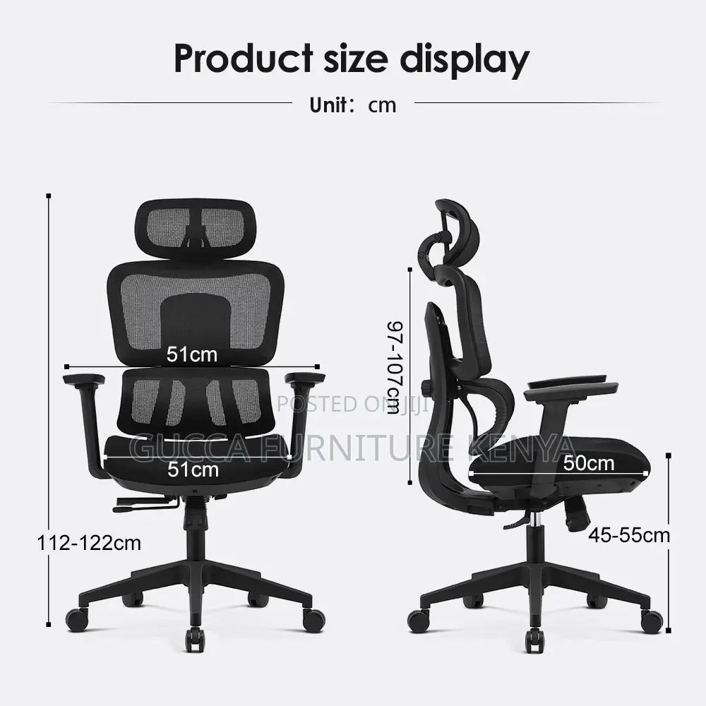 Orthopedic Executive High-back Mesh Chair