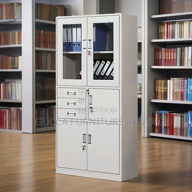 Office Metal Filing Cabinet With Safe