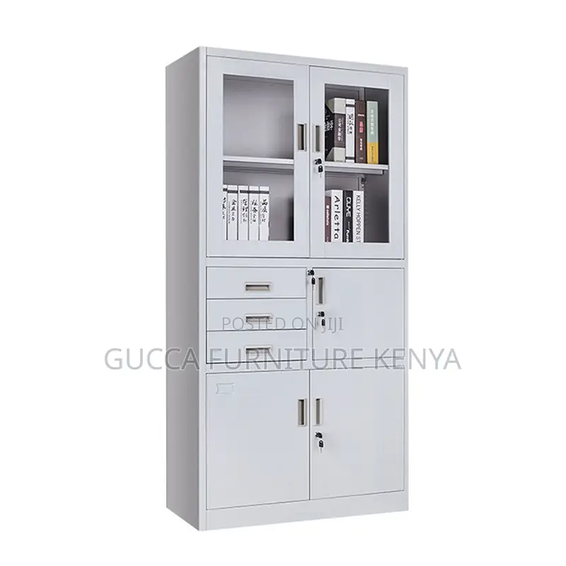 Office Metal Filing Cabinet With Safe