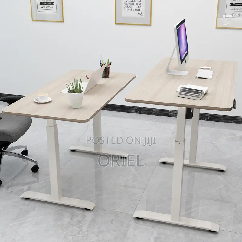 Office Desk : 2000mm Electric Height Adjustable Office Desk
