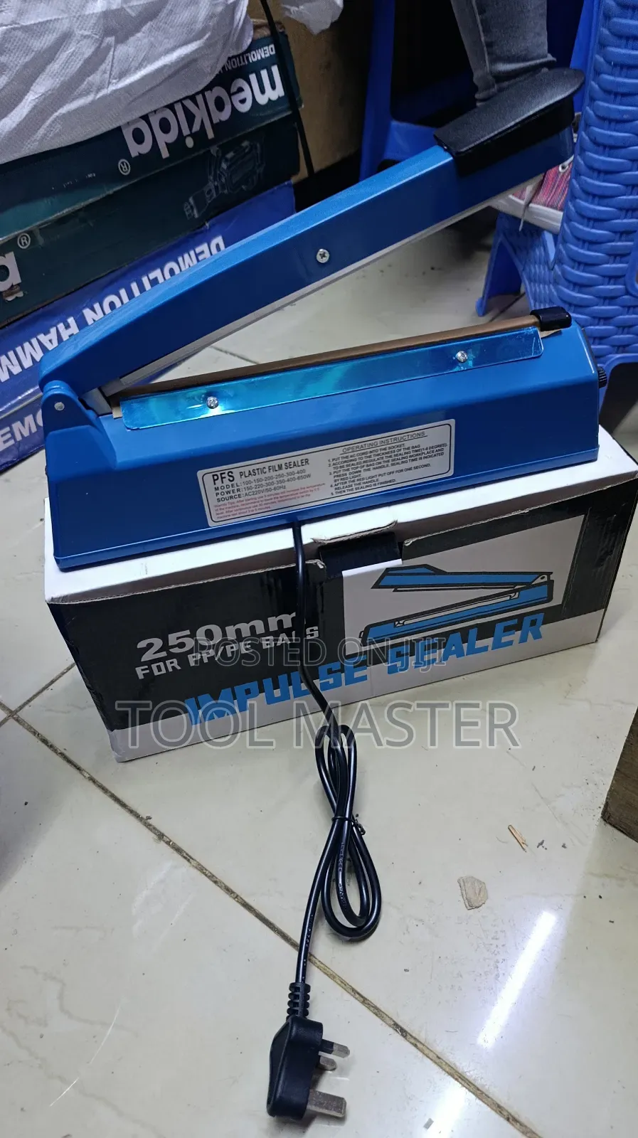 250mm Impulse Sealer /Quality Impulse Sealer