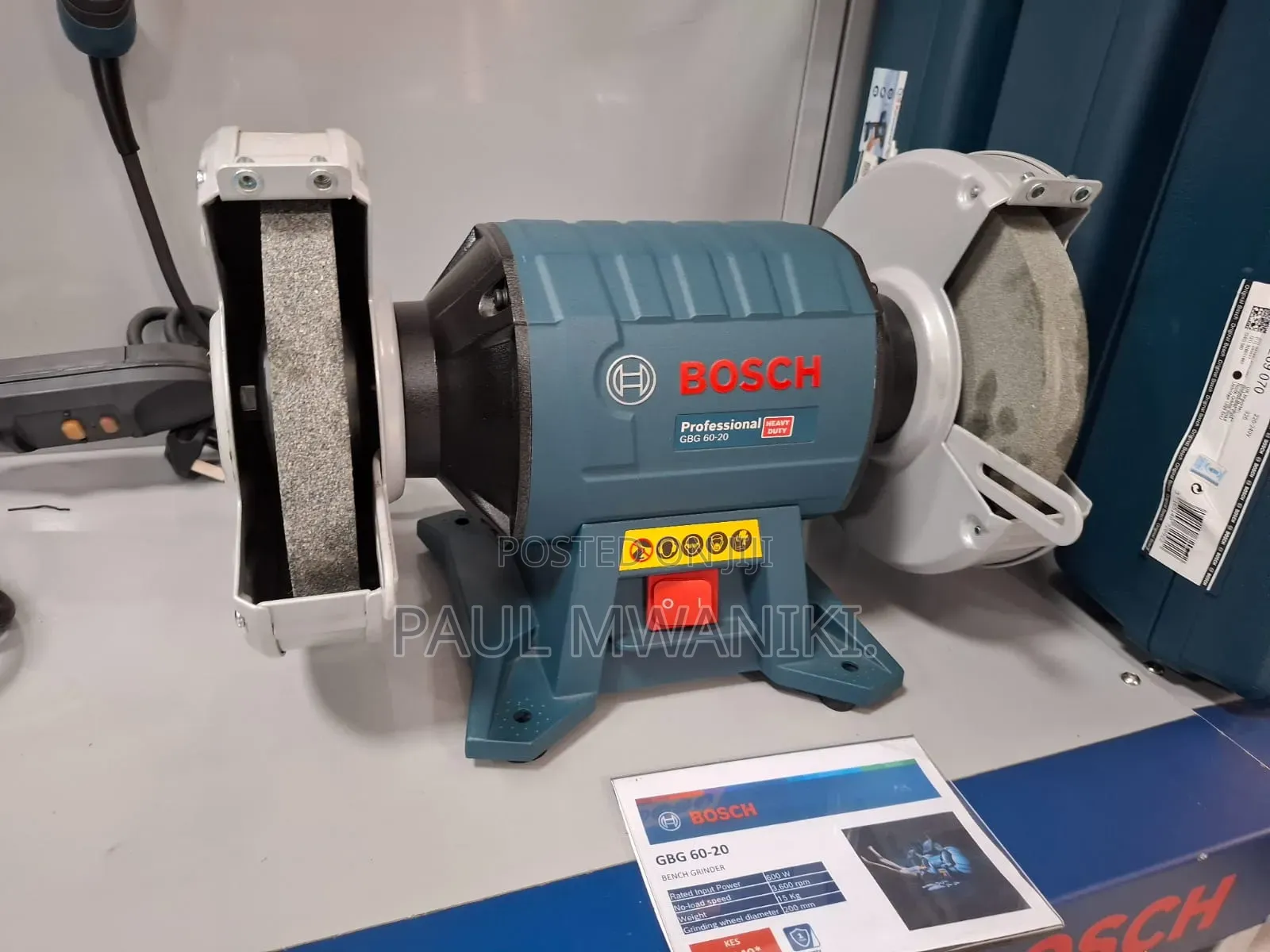 Professional Bench Grinder Bosch Gbg 60 -20