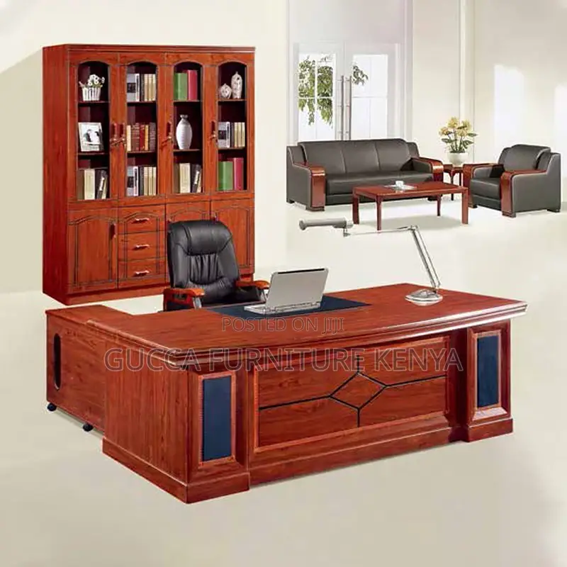 1.6 Meters Director's Mahogany Office Table