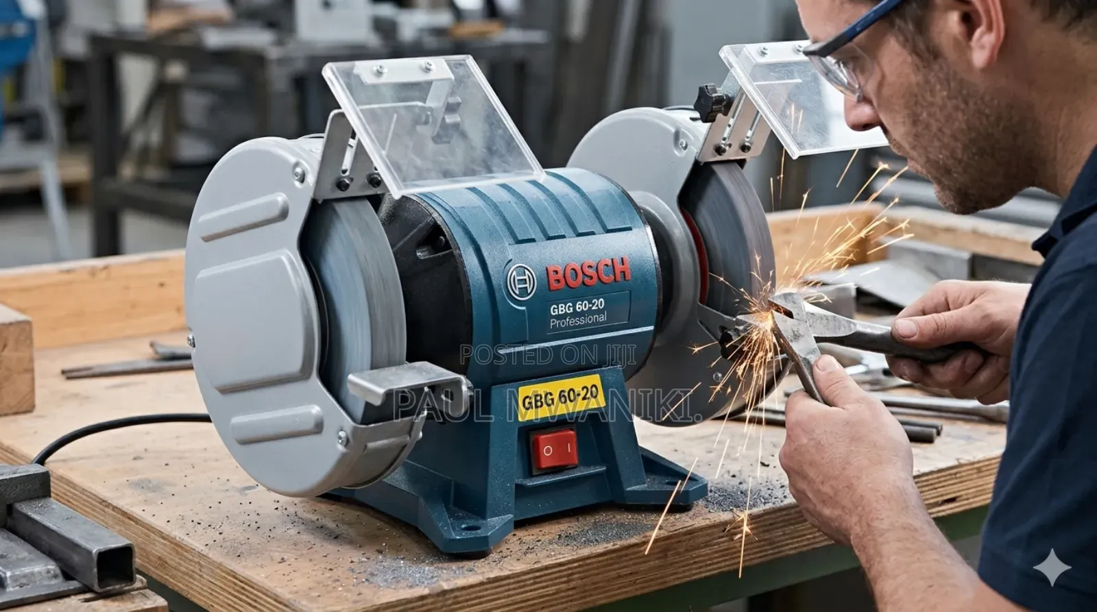 Professional Bench Grinder Bosch Gbg 60 -20