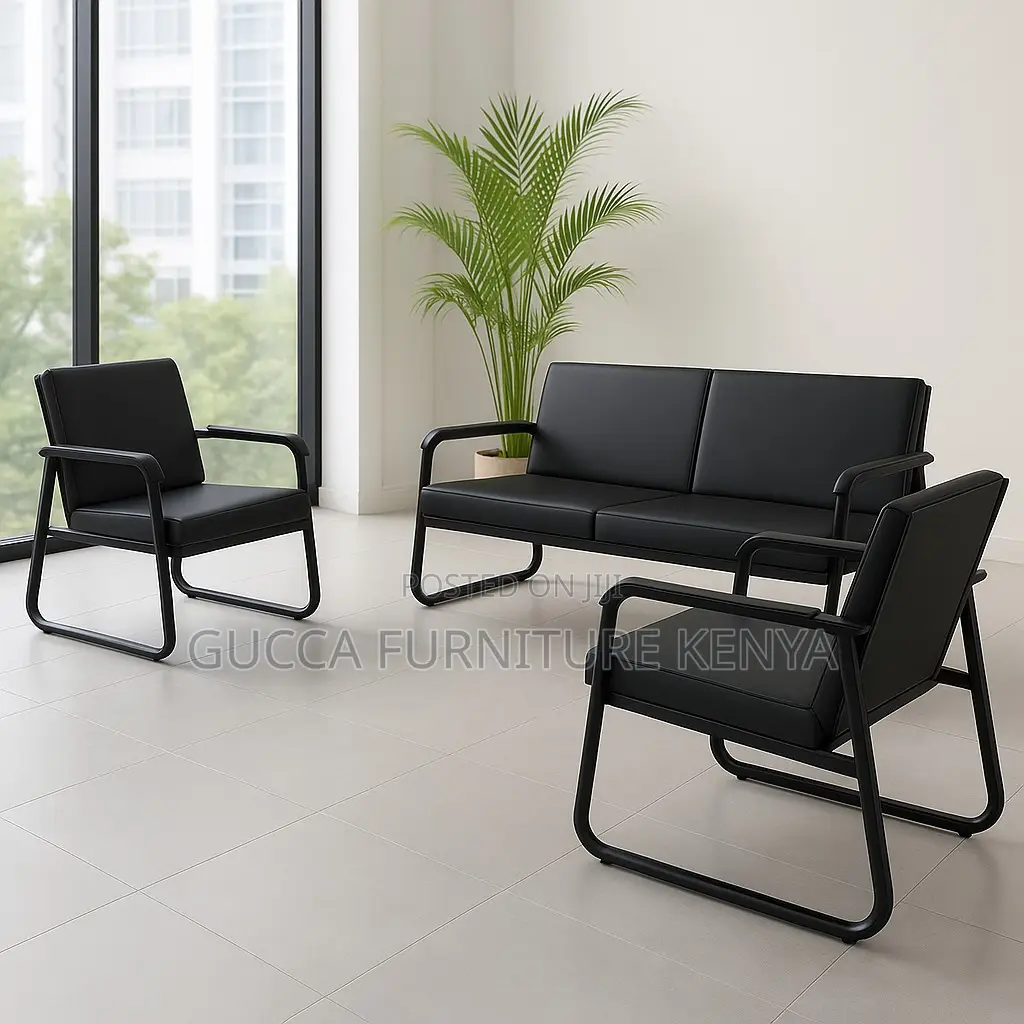 5-seater Executive Reception Waiting Sofa Set