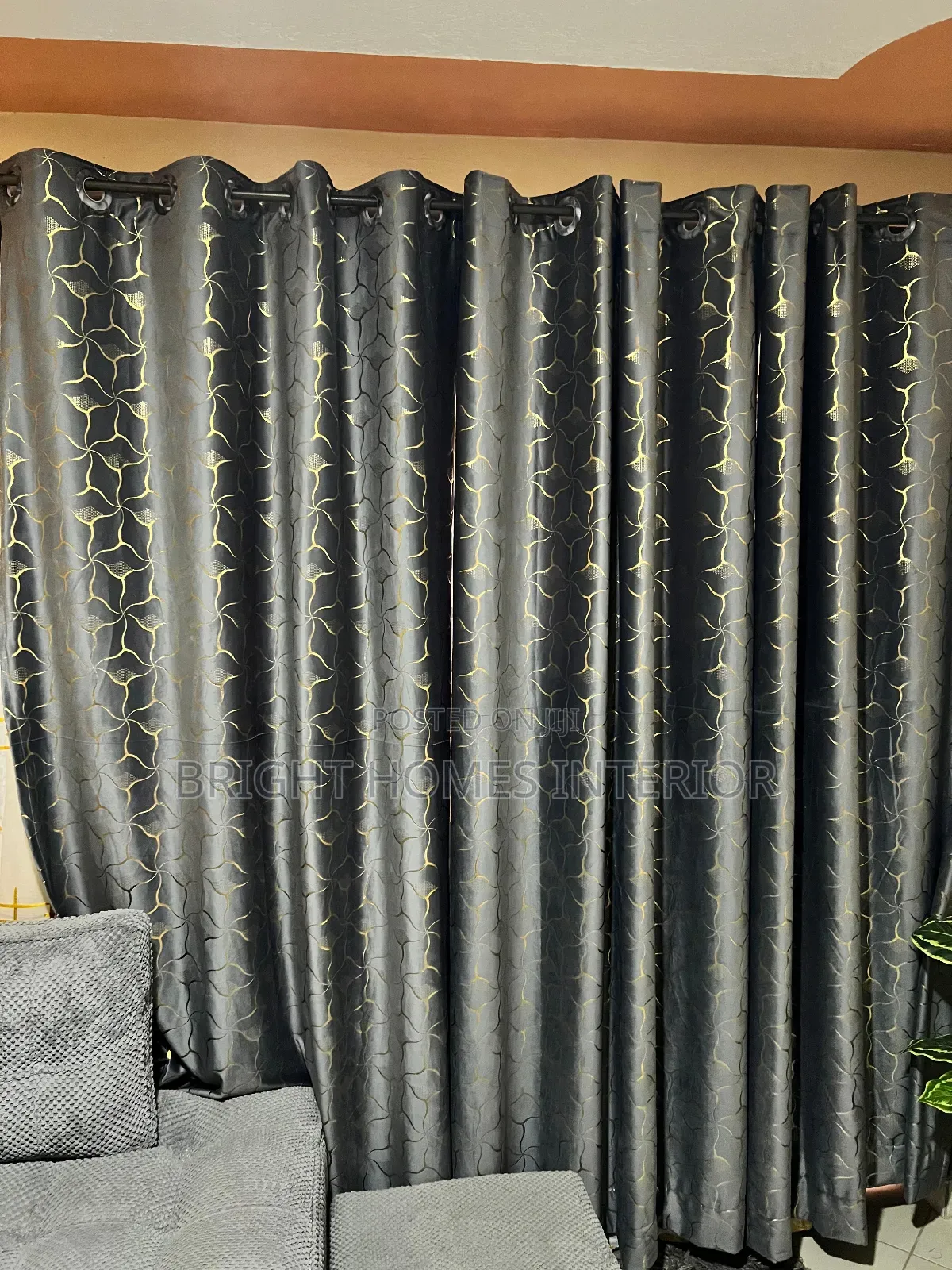 Velvet Gray Curtain Best Quality Curtain