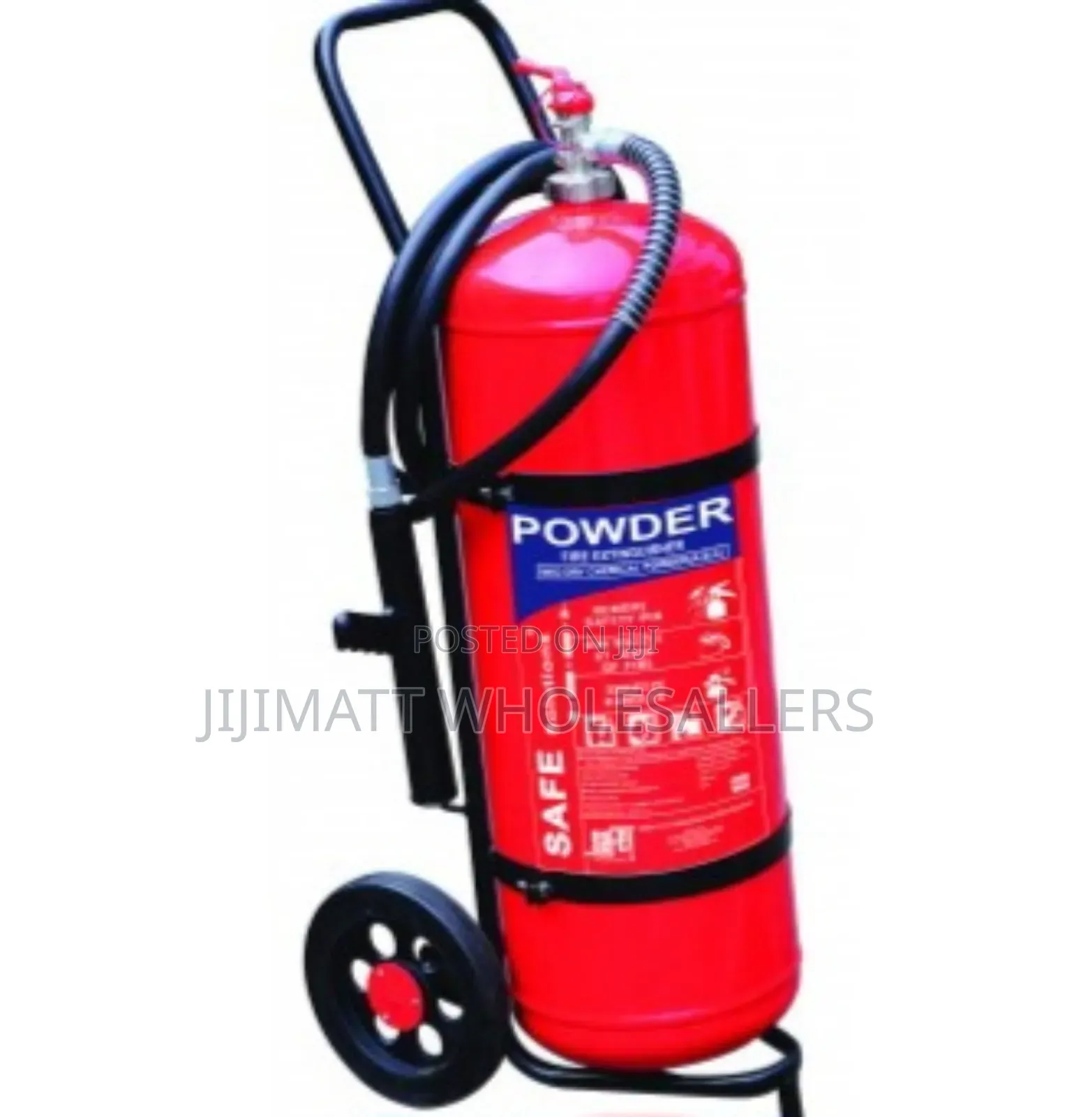Trolley Fire Extinguisher
25 Kg Dcp Trolley