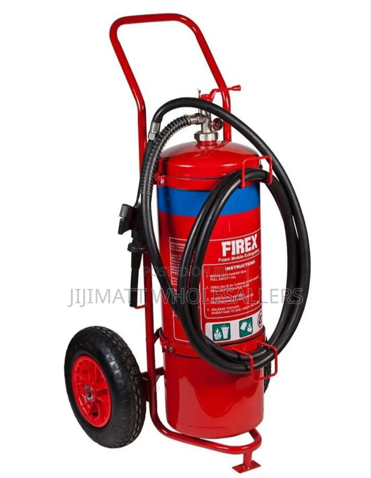 25litres Foam Trolley Fire Extinguisher
25 Lt Foam Trolley