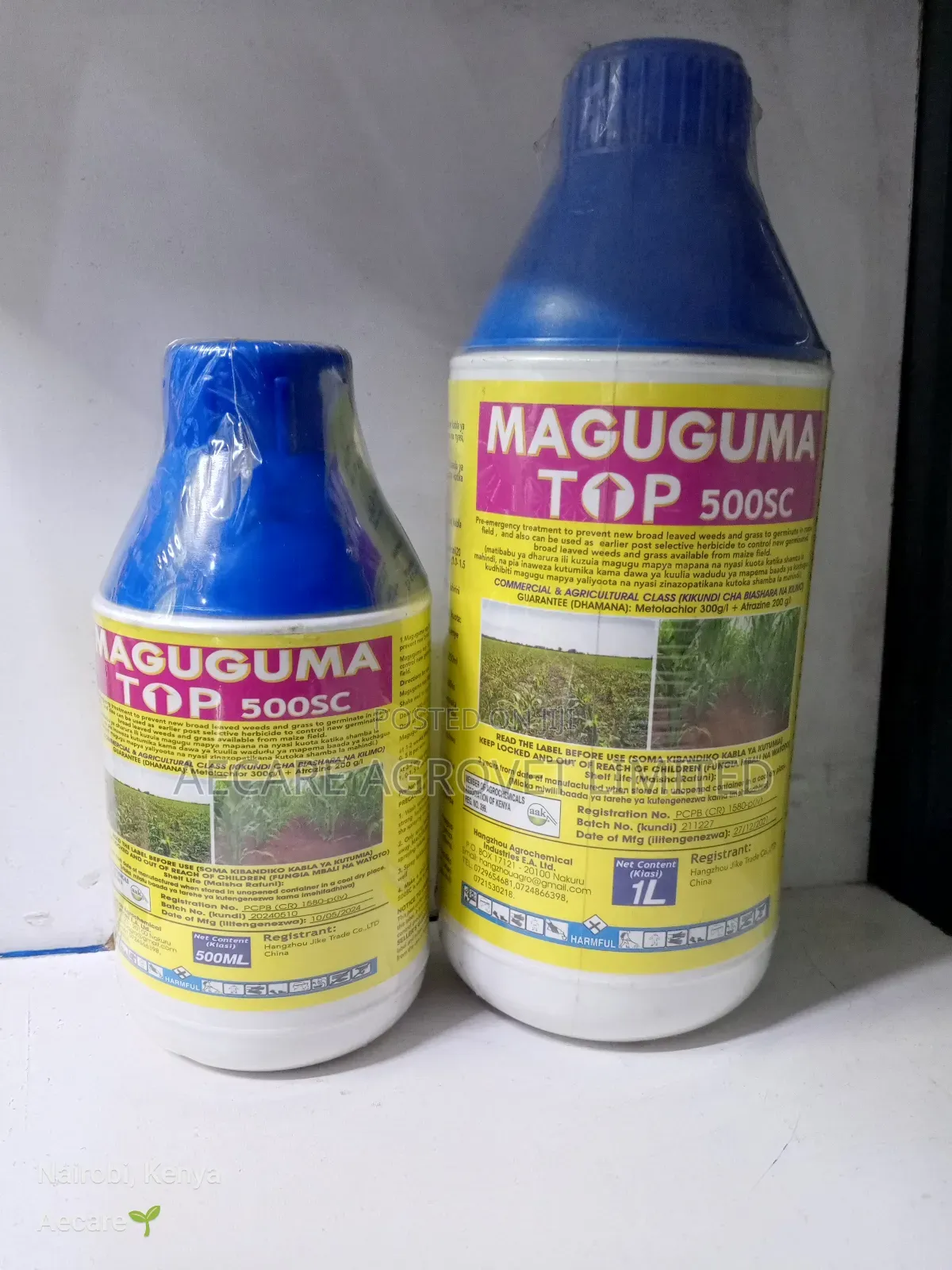 Maguguma Top 500sc Herbicide 1 500ml, 1litre