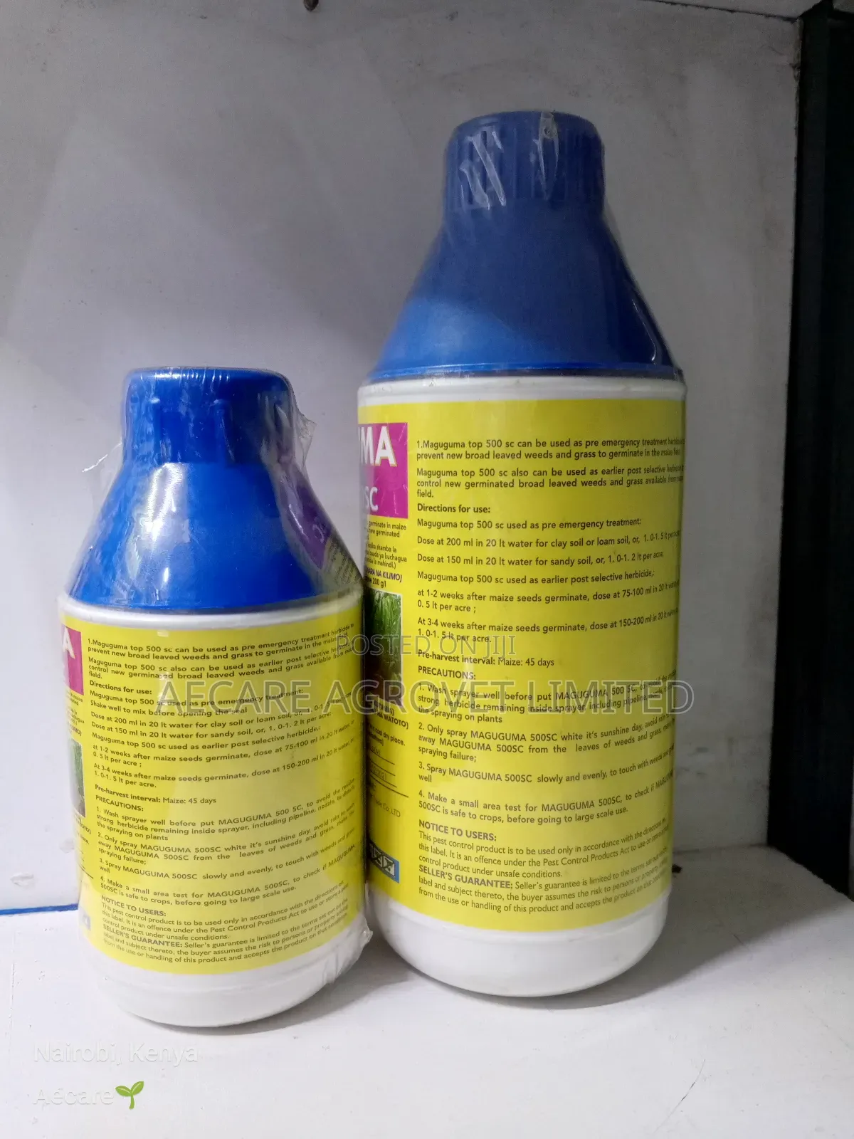 Maguguma Top 500sc Herbicide 1 500ml, 1litre