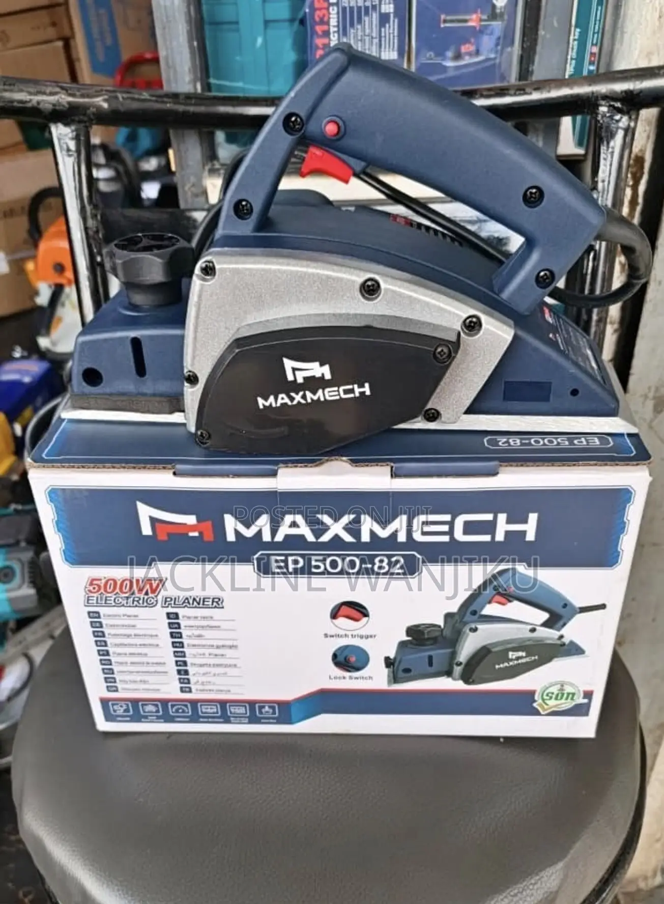 Maxmech Electric Planer 500w
