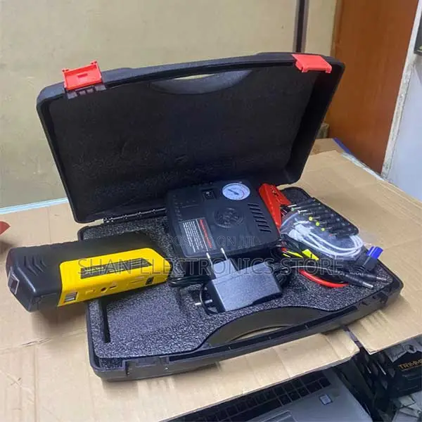 Emergency Led Torch M15 Jumpstarter With Air Compressor