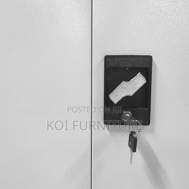 Office Cabinet; 2-Door Metallic Document Cabinet