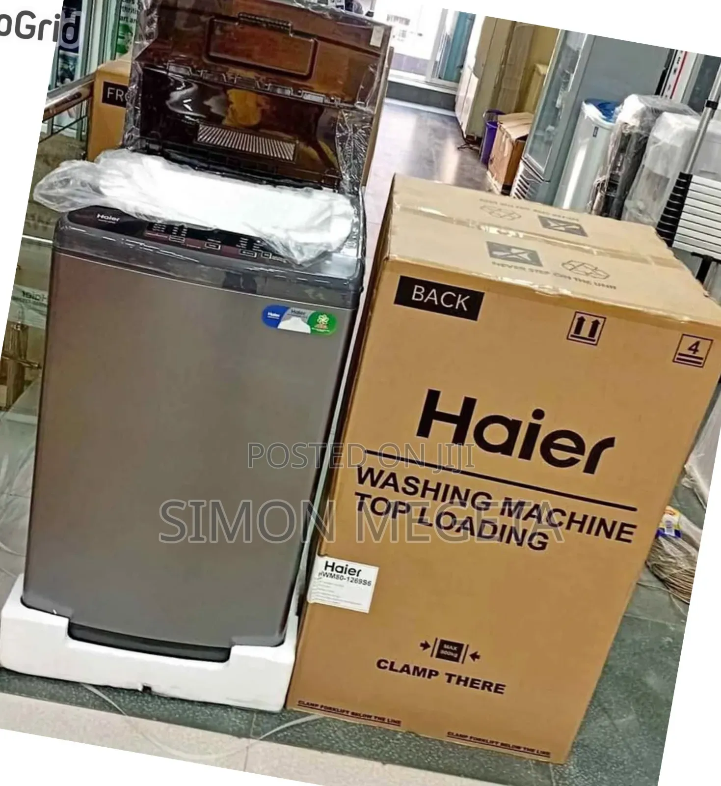In Stock Haier 8 KGS Washing Machine Top Load Full Automatic