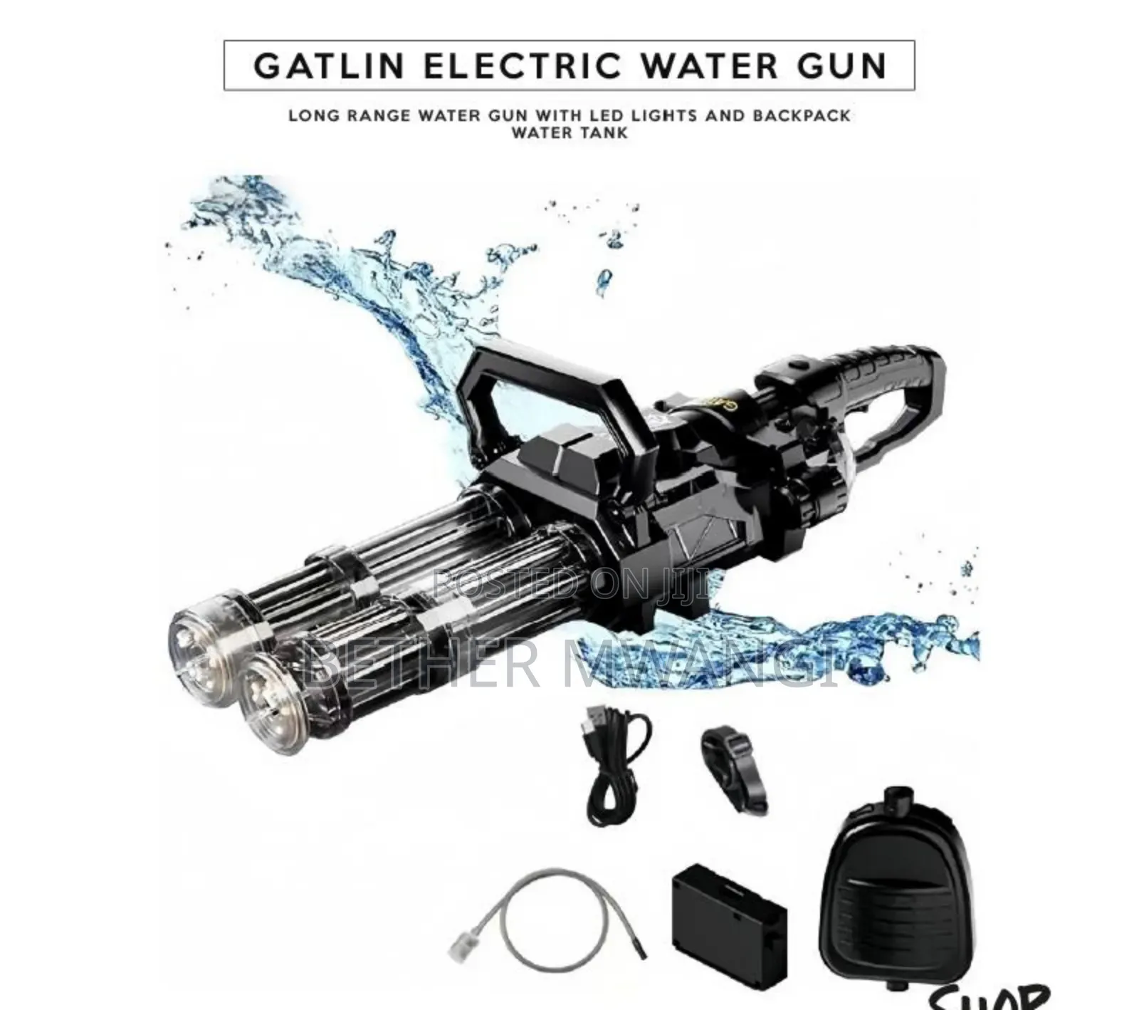 Gatlin Electric Water Gun In Kenya