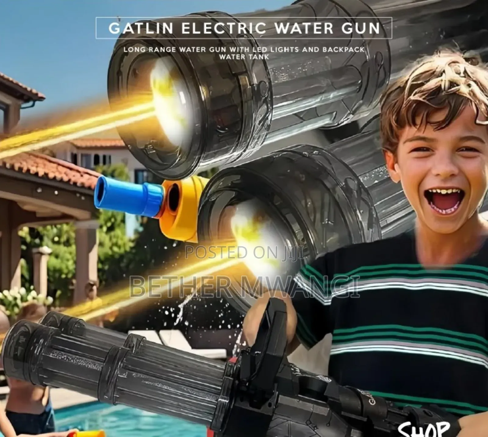 Gatlin Electric Water Gun In Kenya