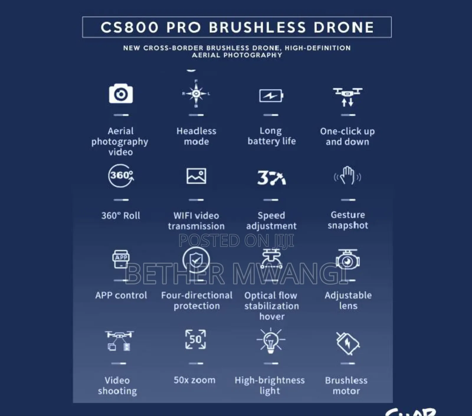 Cs800 Pro  Brushless Drone In Kenya