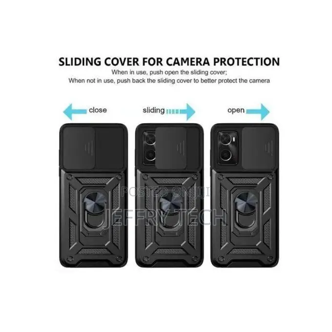 Defender Back Case for Samsung Galaxy A06 - Black