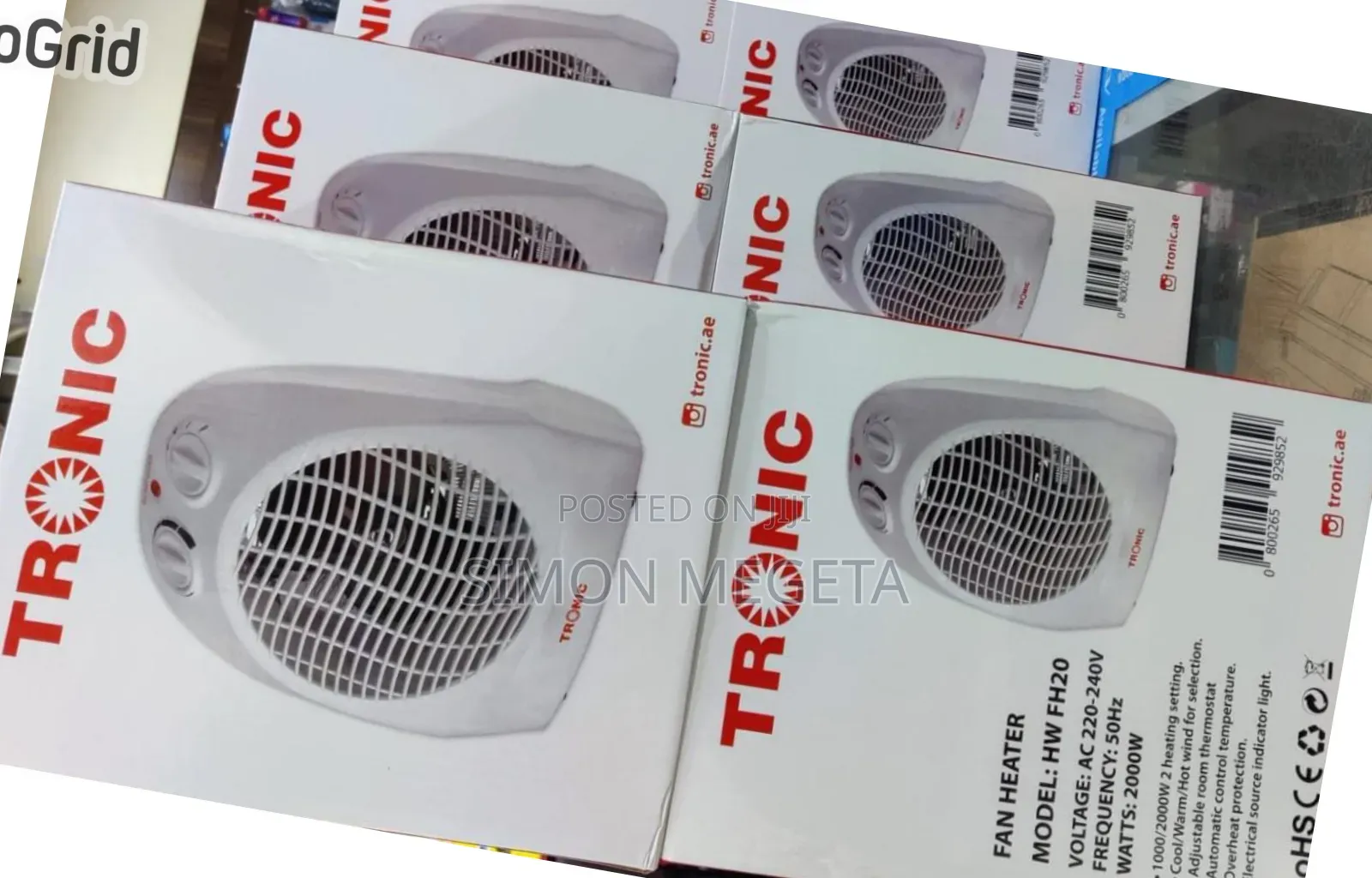 In Stock Tronic Heater Fare Price