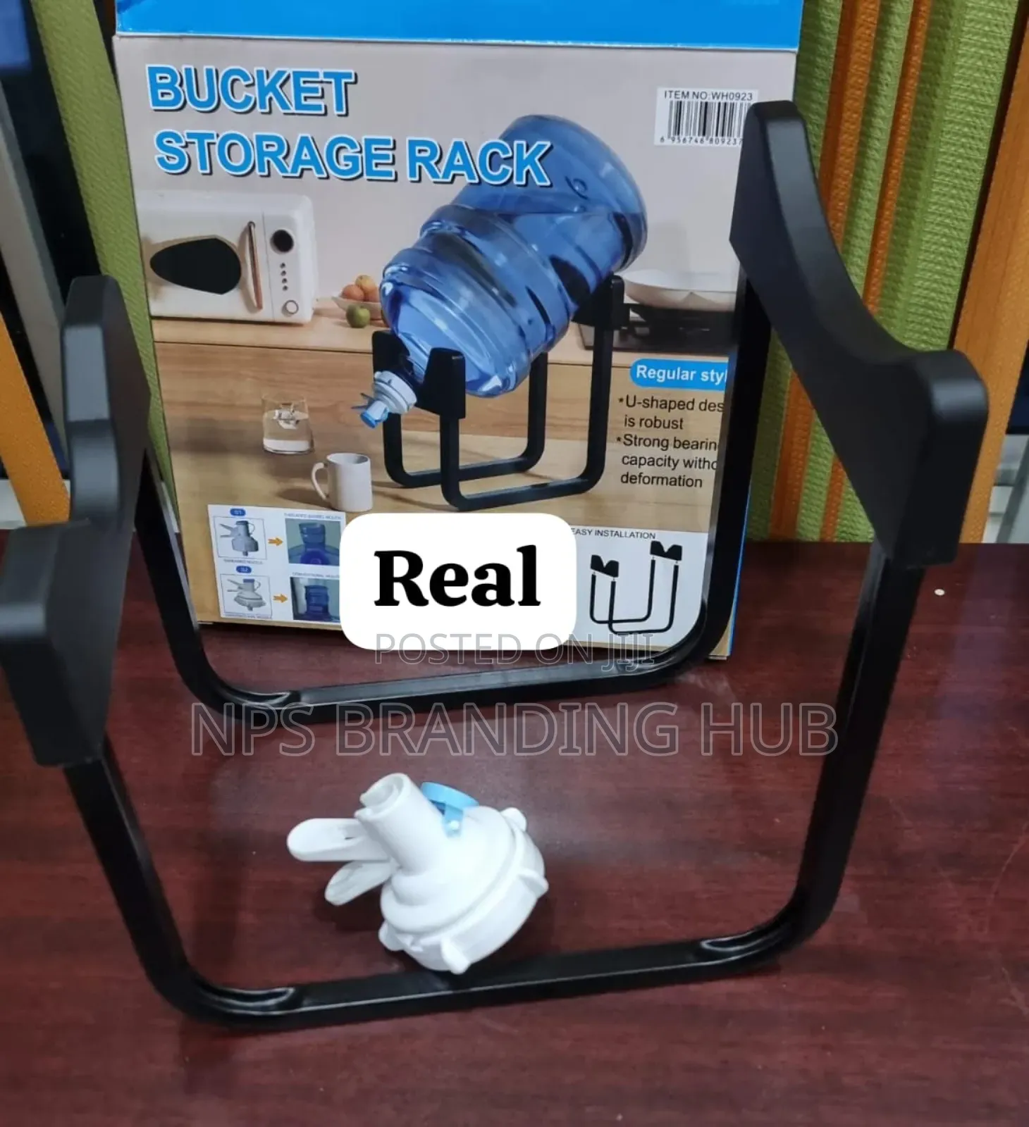Water Dispenser Bucket Storage Rack + Tap Cork (Po ,Cn
