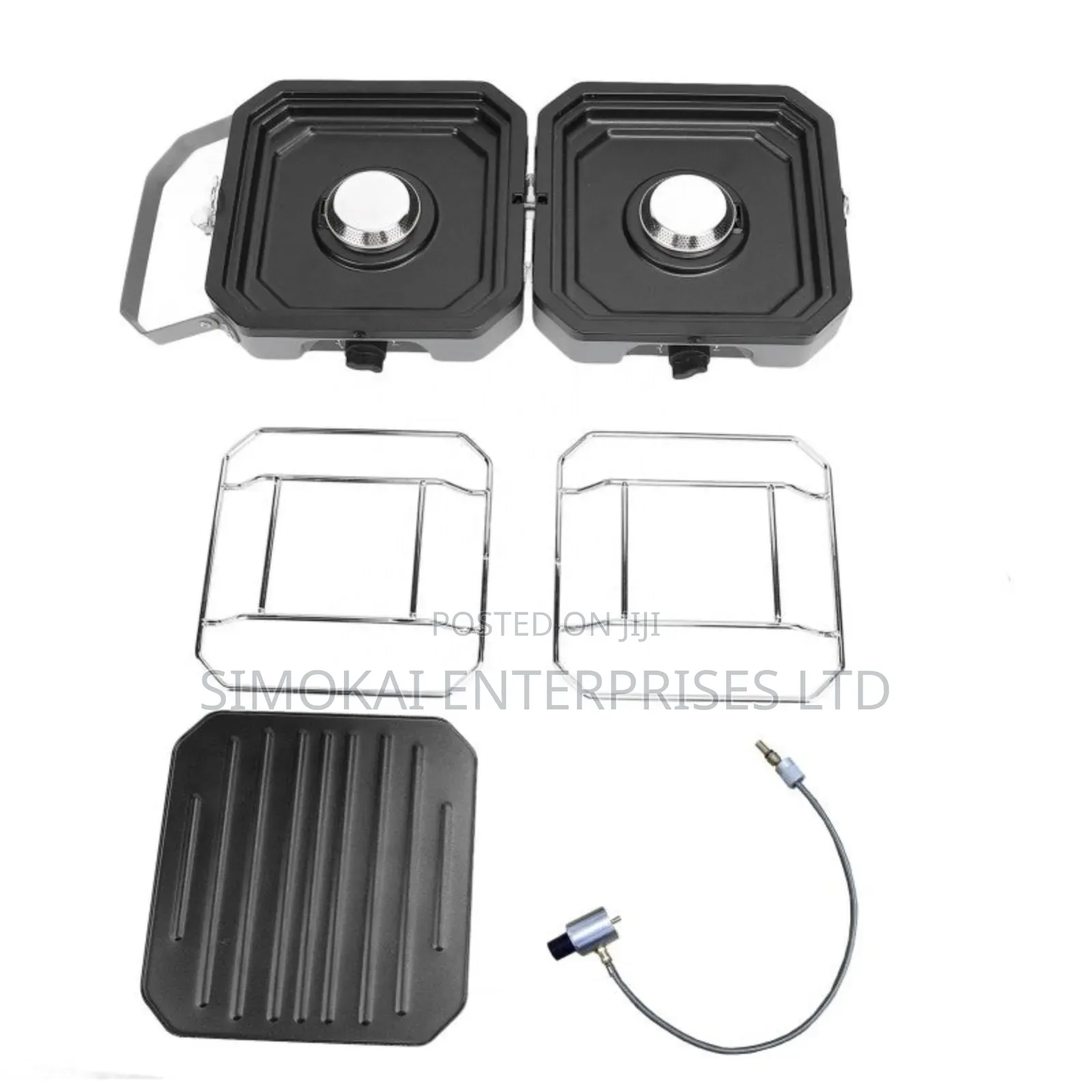 Foldable 2 Burner Camping Stove With Bag