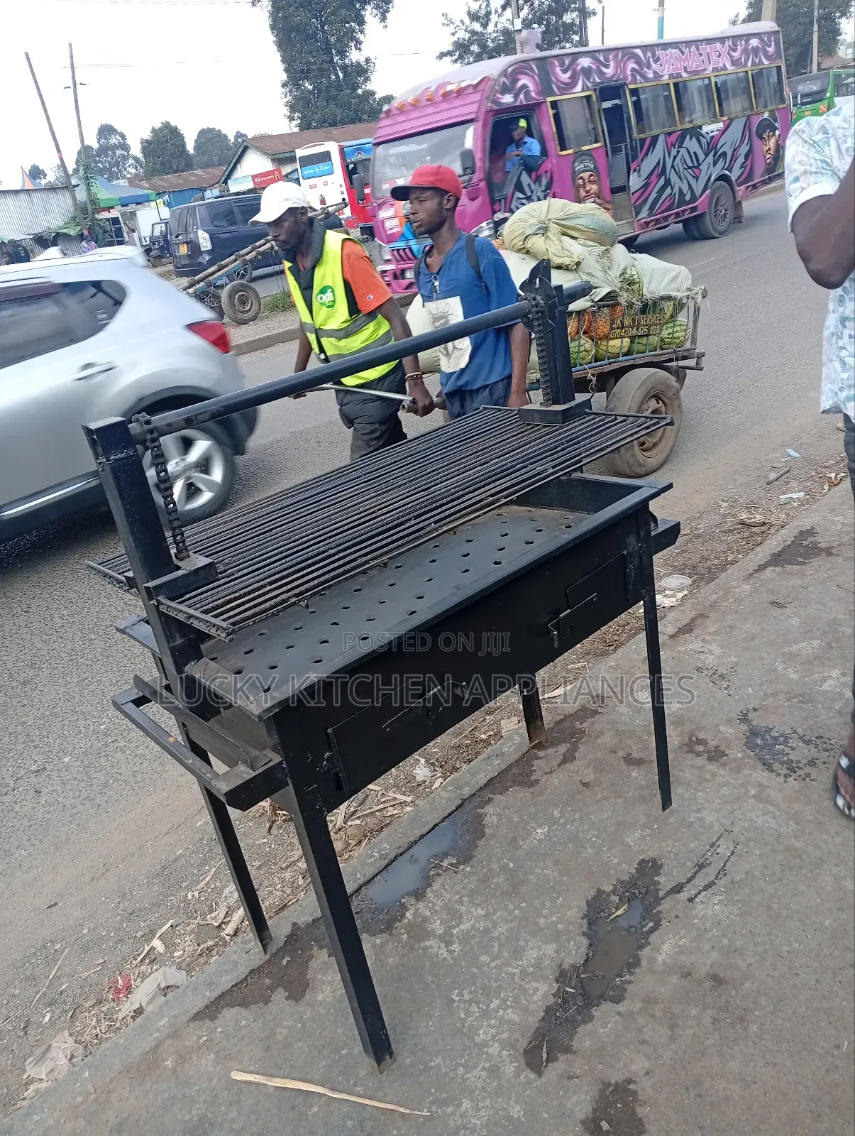 Heavy Duty Mild Steel Meat Grill.