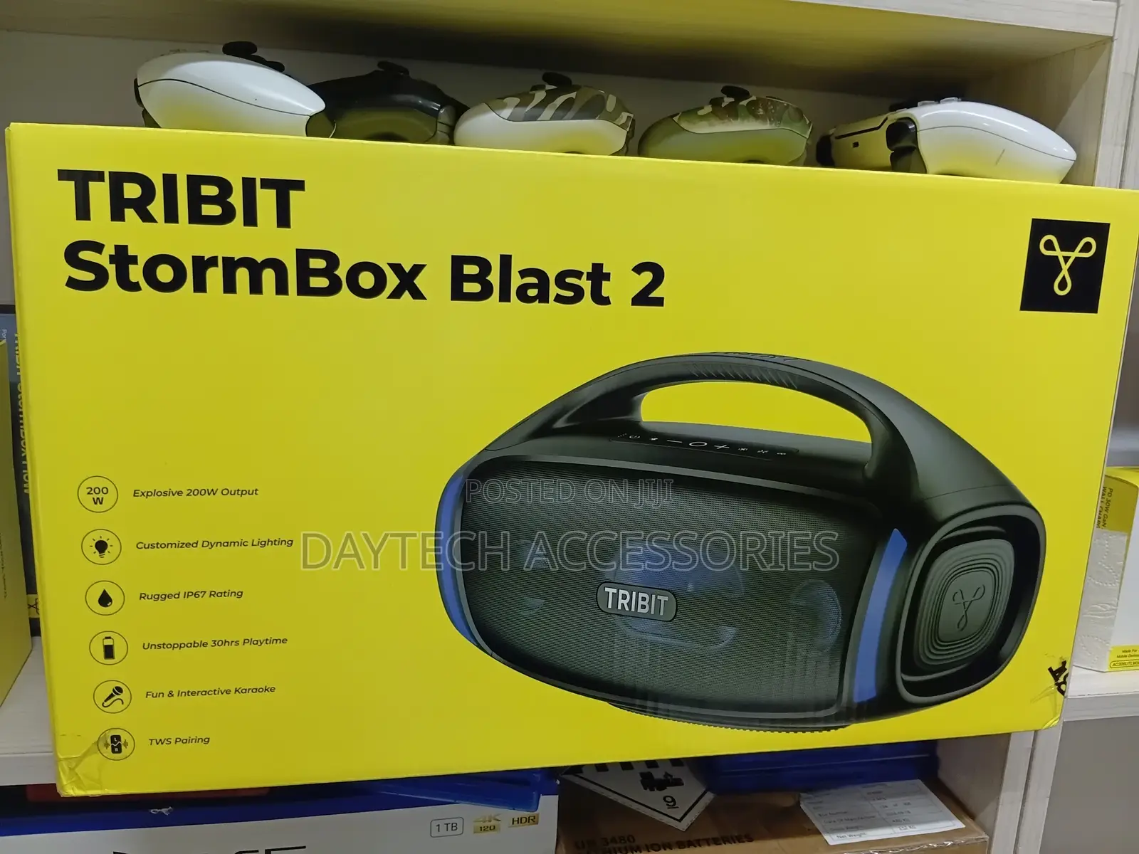 The Tribit Stormbox Blast 2 Powerful 200w Portable Bluetooth Speaker