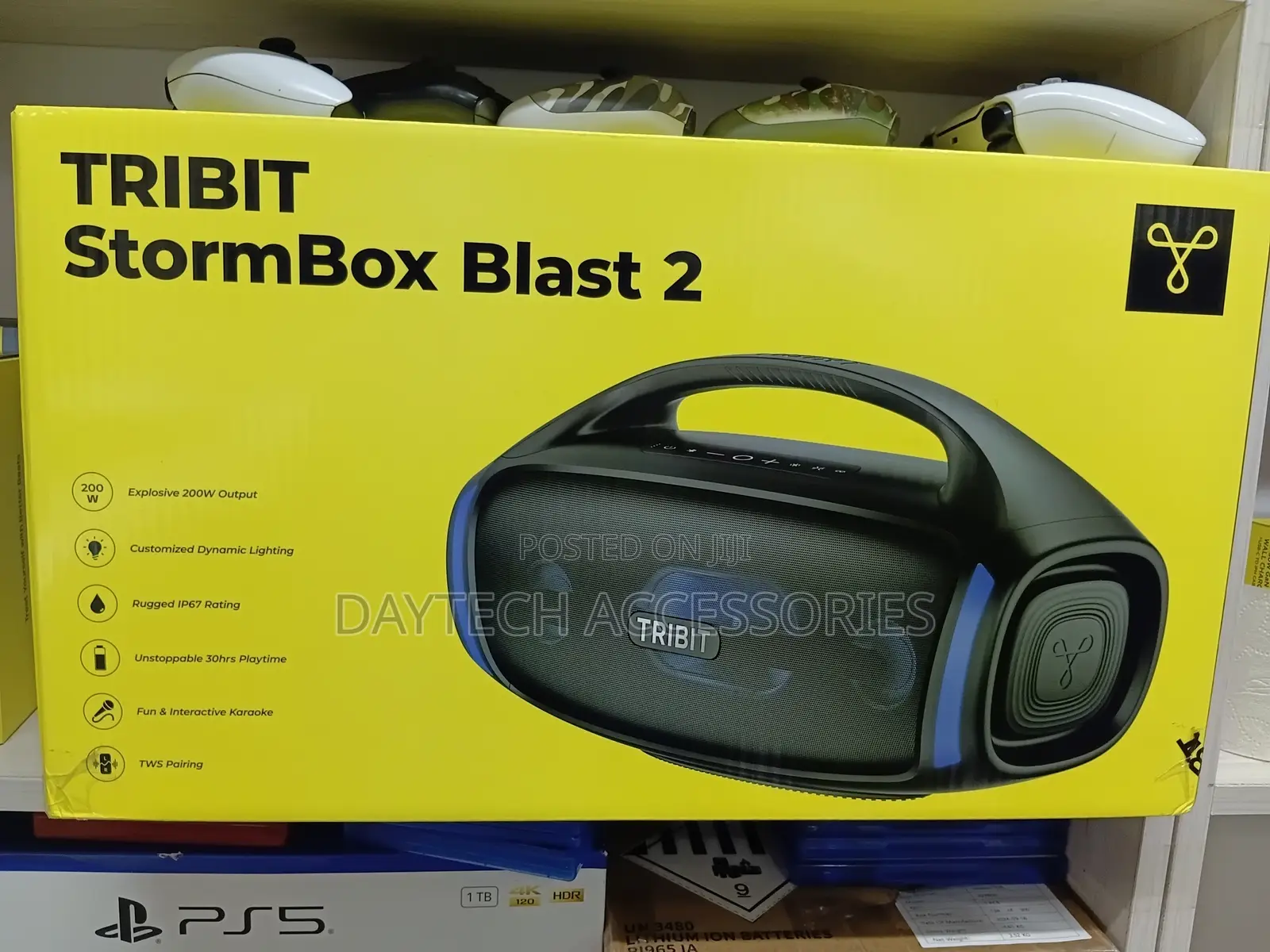 The Tribit Stormbox Blast 2 Powerful 200w Portable Bluetooth Speaker