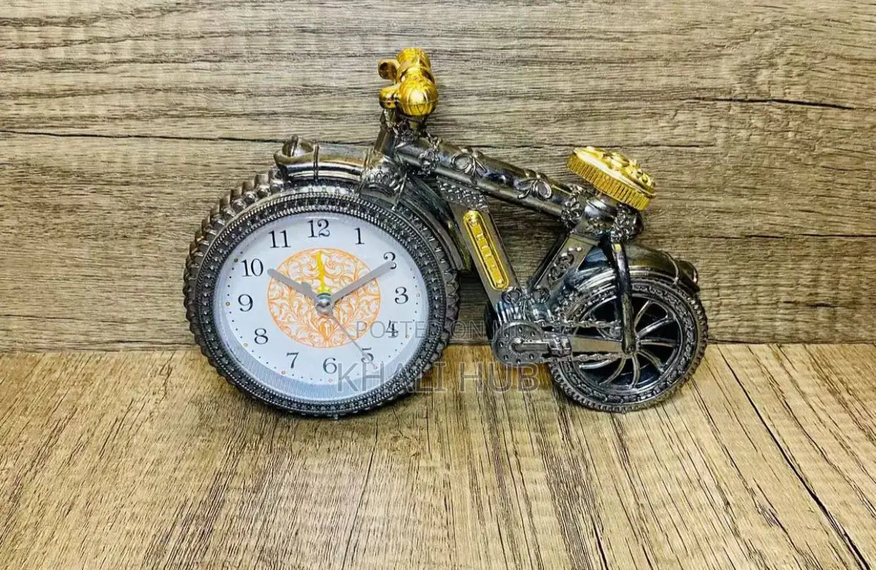 Alarm Clock Motorbike Crafted Alarm Clock
