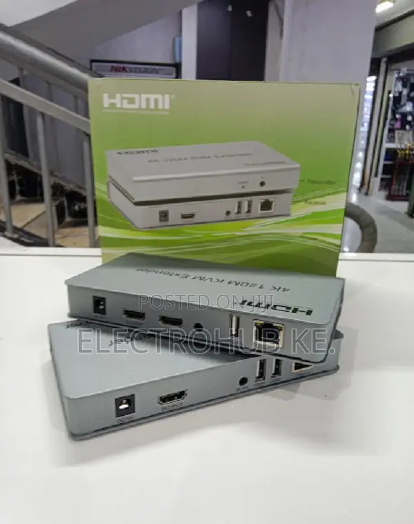 Kvm 120m Hdmi Extender With Usb Port