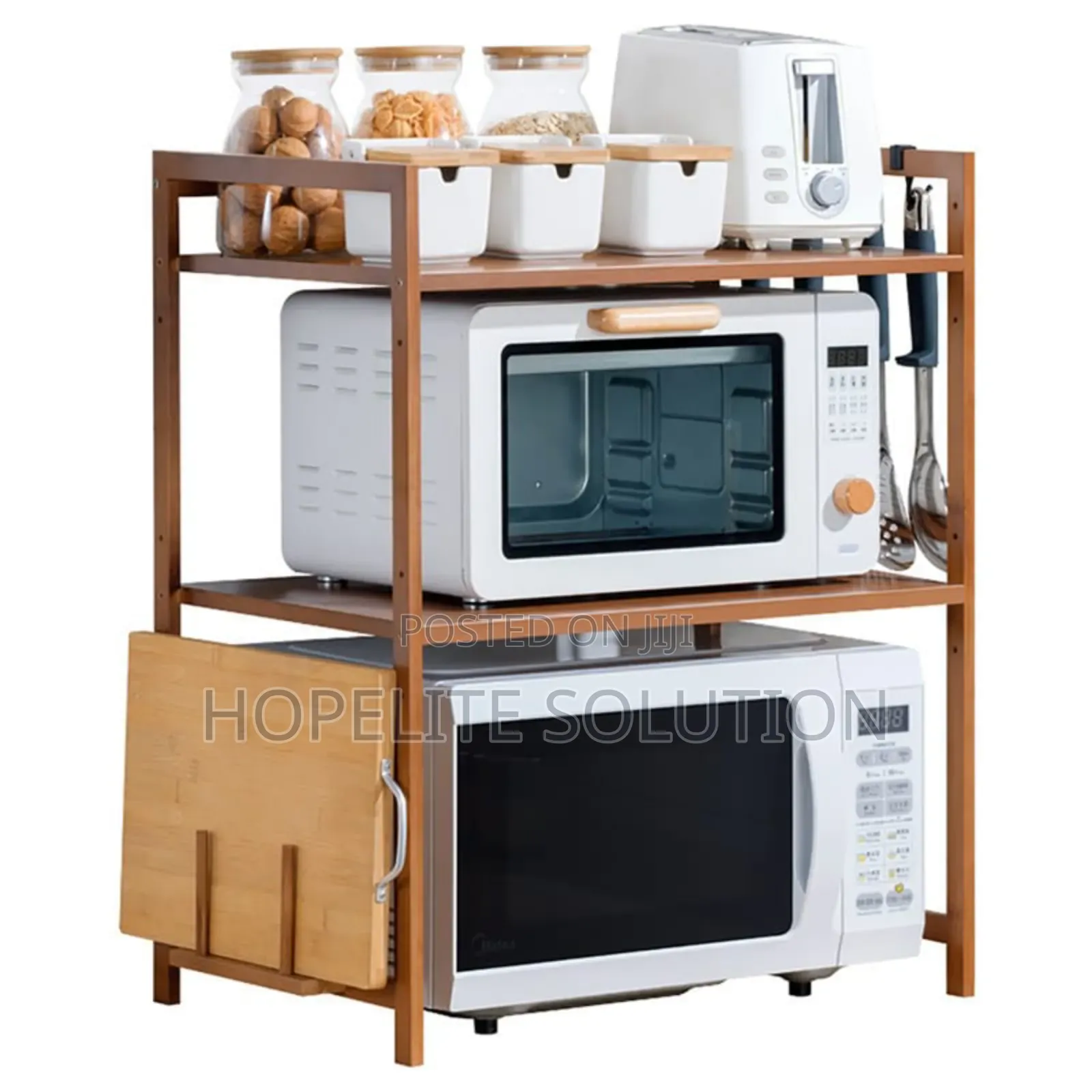 Microwave Organizer Stand