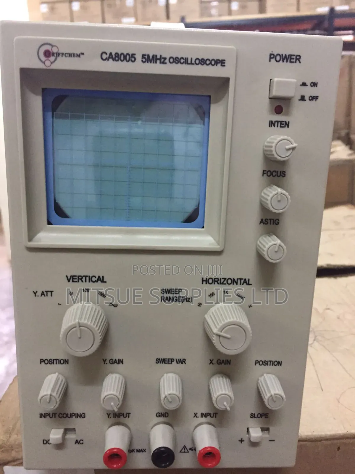 Cathode Ray Oscilloscope 5mhz, 10mhz, 20mhz