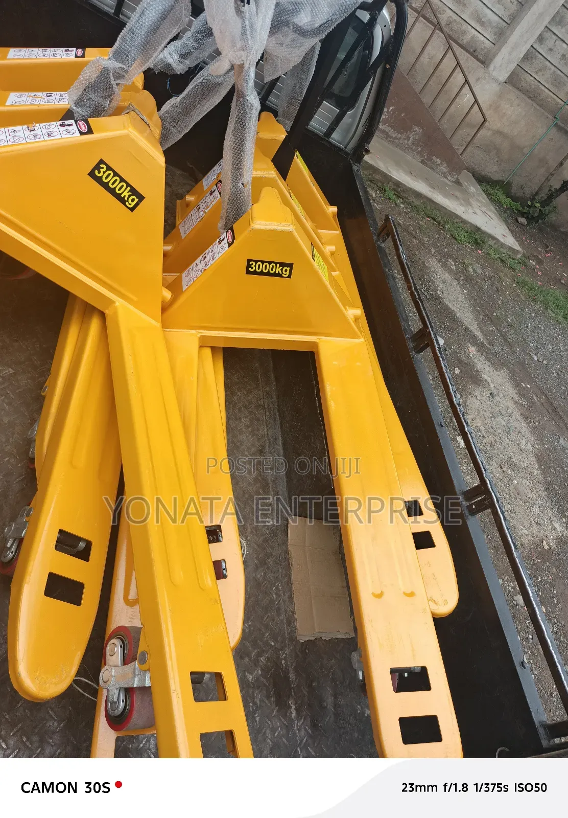 Heavy Duty Workshop Trolley/Pallet Truck 3t