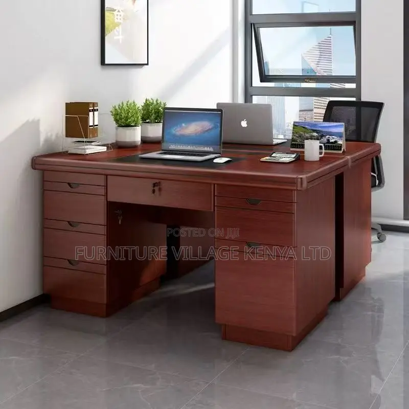 Office Desk ; 1.2 Meter Executive Office Desk With Drawers