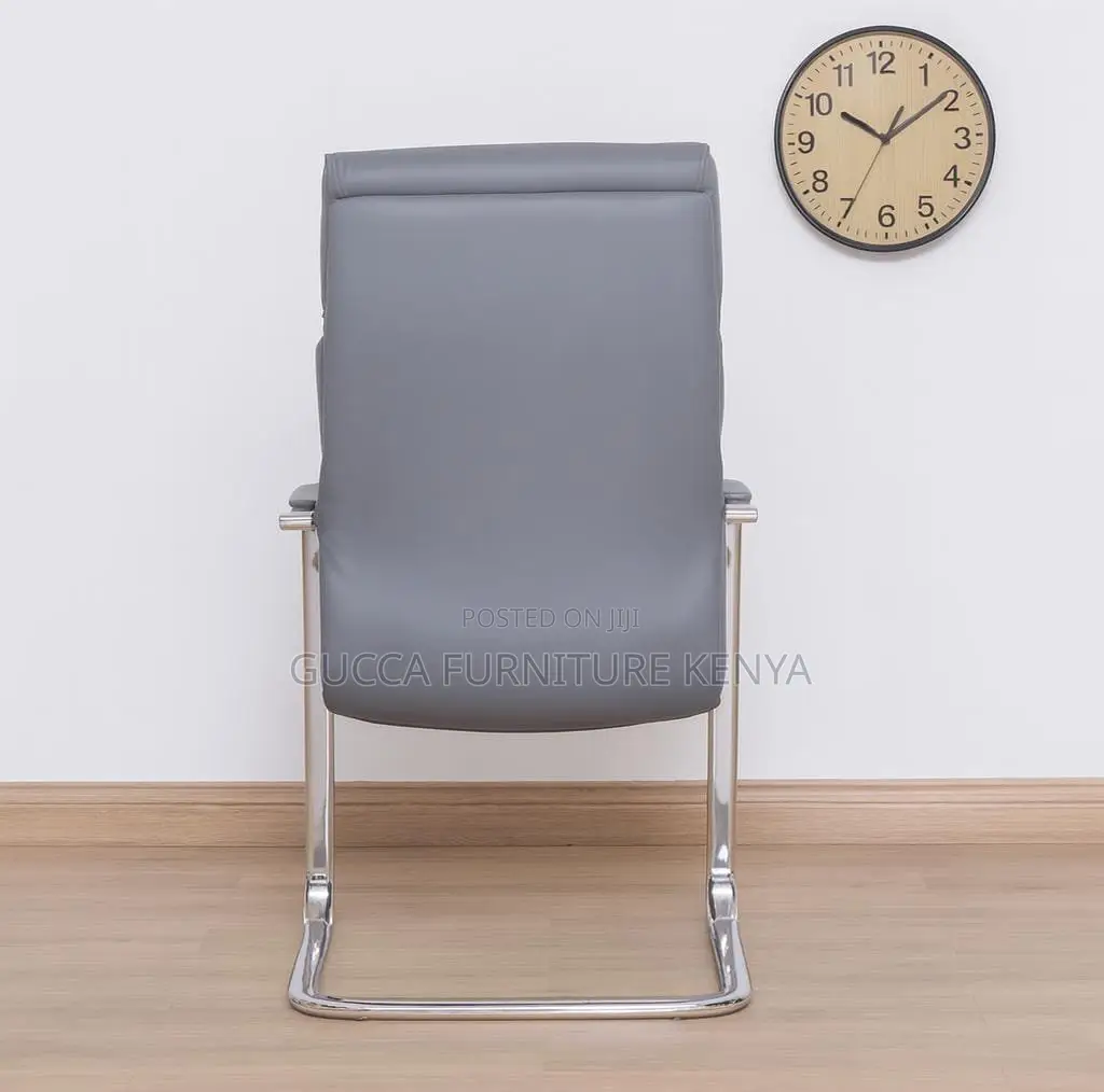 Leather Upholstered Executive Visitor Chair